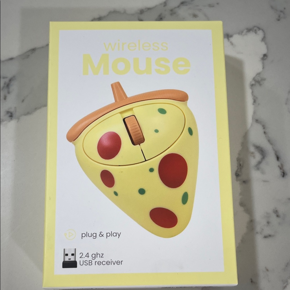 Wireless Pizza Slice Mouse